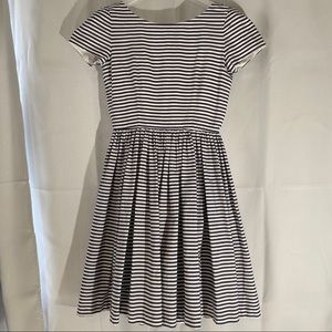 Vintage J. Crew Striped Flare Dress
